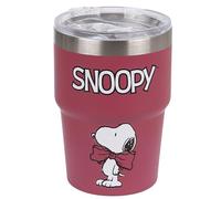 sarcia.eu Tazza termica per caffè, tazza da viaggio in acciaio inossidabile, a tenuta stagna 470 ml (Snoopy)