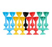 sarcia.eu TOSSIT Set Iniziale, Gioco di Freccette con Ventose in Silicone, Dart, Freccette (Multicolore B, 13 Pezzi)