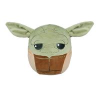 sarcia.eu TY Cuscino decorativo morbido, SQUISHY BEANIES, cuscino decorativo per la camera - peluche rotondo (Hermione Granger, Ron Weasley, Yoda, Grogu, Spider-Man, Hulk) (Star Wars Yoda)
