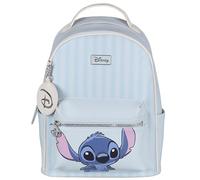 sarcia.eu Zaino giovanile in ecopelle, capiente zaino urbano da donna (Stitch, 24x10x34cm)