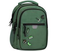 sarcia.eu Zaino scolastico rigido per ragazzo, riflettenti, quattro scomparti, 24l (Pixel, 24L)