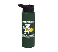 Sarcoma Cancer Awareness Products Kids Bones Sarcoma Warrior Stainless Steel Insulated Water Bottle