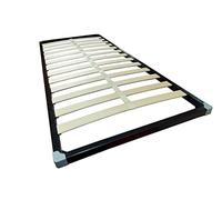 SARDAMATERASSI- Rete singola misura 80x190 con fori per letto contenitore ortopedica con rinforzo centrale