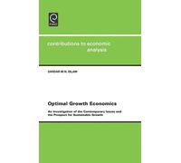 Sardar M. N. Islam Optimal Growth Economics (Copertina rigida)