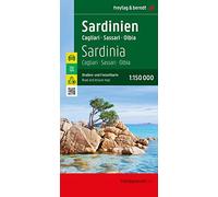 Sardinia - Cagliari, Roadmap 1:150.000 (Map)
