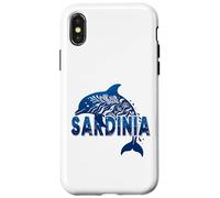 Sardegna Delfino Blu Mediterraneo Italia Mare Natura Viaggi Custodia per iPhone X/XS