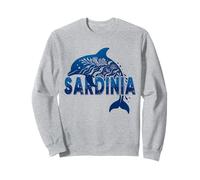 Sardegna Delfino Blu Mediterraneo Italia Mare Natura Viaggi Felpa