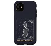 Sardegna e Corsica Mappa d'epoca Isole del Mediterraneo Custodia per iPhone 11