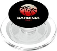 Sardegna Italia Palma Spiaggia Tramonto Design PopSockets PopGrip per MagSafe