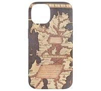 SARDEGNA mappa antica ISOLA SARDEGNA Custodia per iPhone 14