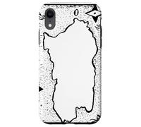 SARDEGNA mappa antica ISOLA SARDEGNA Custodia per iPhone XR