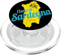 Sardegna Ricordo d'annata dell'isola d'oliva retrò Italia PopSockets PopGrip per MagSafe