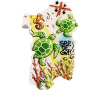 Sardegna Sardegna Italia Sardegna Magnete Frigo Frigorifero Magnete Decorazione Sticker Souvenir Resina Artigianato Cucina Lavagna