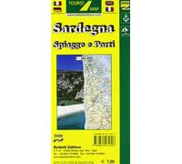 Sardegna. Spiagge e porti 1:300.000