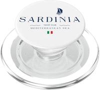 Sardegna Yacht Club Bandiera Italia Vela Mar Mediterraneo PopSockets PopGrip per MagSafe
