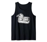 Sardine Can Blackwork Minimal Tattoo Flash Canotta