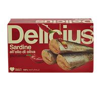 Sardine con peperoncino all'olio di oliva, 120g (10 pezzi)