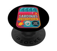 Sardine Con Timón In Aceite De Oliva PopSockets PopGrip Adesivo