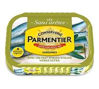 SARDINE CON UN FILTRO OLIO D'OLIVA EXTRA QUERGICO 135 G PARMENTIER, 5 pezzi