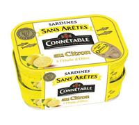 Sardine Connétable senza lische al limone e olio extravergine di oliva - Il set da 2, 280 g