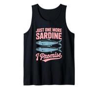 Sardine di pesce in scatola Canotta
