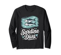 Sardine di pesce in scatola Maglia a Manica