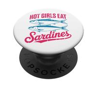 Sardine di pesce in scatola PopSockets PopGrip Adesivo
