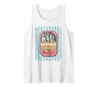 Sardine Girl Summer Tinned Coastal Vintage Lisbon Sardines Canotta