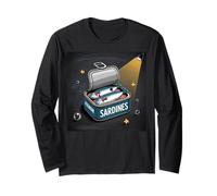 Sardine in scatola Pesce in scatola Uomini Donne Sardine Decor Sardine Maglia a Manica