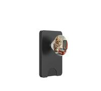 Sardine in scatola vintage e amanti dei gatti pesce europeo in scatola PopSockets PopWallet per MagSafe