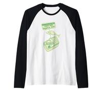 Sardine in Una protesta per i Diritti degli Animali di Latta Maglia con Maniche Raglan