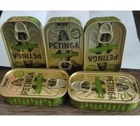 Sardine Petinga portoghese in lattine di olio d'oliva 5 x 90 g - 5 x 3,17 onc...
