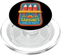 Sardine Pour Les Toasts Frutti di mare Nostalgia PopSockets PopGrip per MagSafe