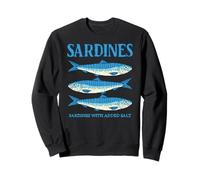 Sardines Tinned Fish Retro Graphic for Men Women Felpa