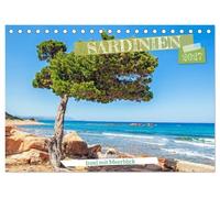 Sardinien Insel mit Meerblick (Tischkalender 2027 DIN A5 quer), CALVENDO Monatskalender: Der Blick auf das Meer ist einfach atemberaubend.