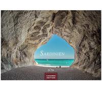 Sardinien Kalender 2026 - Wandkalender | Fotokalender Italien 35x50cm - mit 12 traumhaften Fotos von Stränden , Buchten & Natur der Mittelmeerinsel.