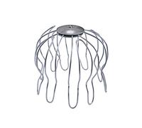 SAREI Haus- und Dachtechnik setaccio per canaletta NW 100 zincato, 1 pezzo, SHDT