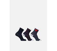Sarenza Wear - Lot de 3 paires chaussettes Femme cœur Blu - Calze e collant T.U Blu