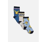 Sarenza Wear - Lot de 3 paires POKEMON enfant Blu - Calze e collant 23 - 26 Blu