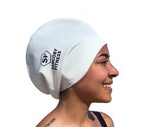 Sargoby Fitness Cuffia da nuoto per dreadlocks e trecce Progettata per acconciature voluminose e spesse come dreadlocs, rasta, trecce, dreads, locs e afro.