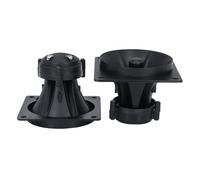 Sarhula Compattamente 3" Horn Tweeter Altoparlanti 4-8Ohm 75-150W Piezoelettrico 100db Sensibilità Robusta Costruire Tweeter di Potere