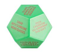 Sarini 1PCS Santa Swap Gift Exchange Dice Exchange Dice Game Christmas Party Gift Exchange Dice Game 12 Diversi Lati Gift Exchange Game