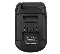 Sarini Adattatore Batteria per convertitore Batteria Maki-Ta da 18 V a 18 V Compatibile con utensile Elettrico agli ioni di Litio Maki-Ta 18 V BL1860 BL1850 BL18400