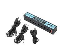 Sarini Alimentatore a 8 canali per pedale per chitarra 9V 100mA/300mA Supporta ingresso USB