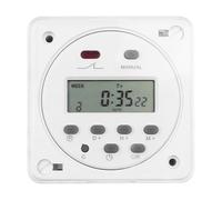 Sarini Alimentatore LCD Digitale Interruttore relè Timer programmabile settimanale Promemoria Timer Industriale CN101A DC 12V 16A SPST