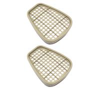 Sarini Cartucce filtranti 6001 per Maschere respiratorie,filtri Antipolvere,per vapori organici,polline e Sostanze chimiche,Confezione da 2,compatibili con Maschere 3M 6200.6800.7502,FF402