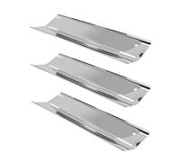 Sarini Copri bruciatore Regolabile: da 11,8" a 21". Diffusore di Fiamma in Acciaio Inox. Parti di Ricambio per griglia