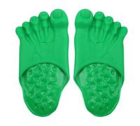 Sarini Copripiedi Jumbo,Scarpe a Cinque Dita di Hulk,Costume Realistico,per Accessori per Feste di Halloween（Verde）