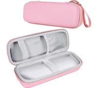 Sarini Custodia da viaggio per spazzolino elettrico, custodia protettiva rigida portatile per spazzolino elettrico, supporto portatile, copertura protettiva da viaggio (rosa)