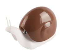 Sarini Dispenser di Sapone a Forma di Lumaca, Bottiglia per lozione per lavello, Dispenser per lozione da spremere per Cucina e Bagno, Bottiglia di Sapone Marrone disinfettante per Le Mani